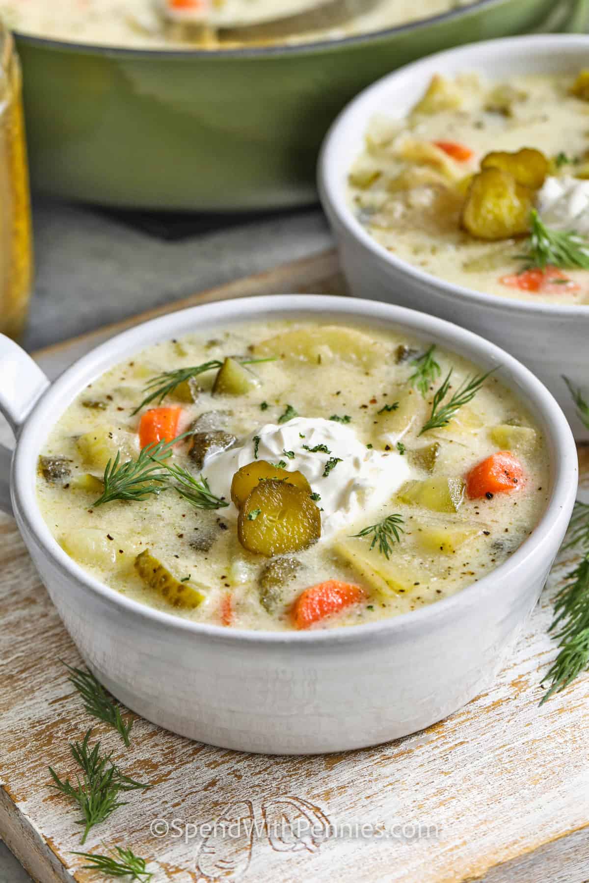 Easy Dill Pickle Soup: Creamy, Tangy, & Perfectly Balanced